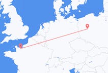 Flights from Caen, France to Poznań, Poland
