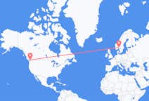 Flyg från Abbotsford, Kanada till Oslo, Norge