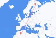 Flights from Timimoun, Algeria to Kuusamo, Finland