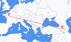 Flights from Tours, France to Iğdır, Turkey