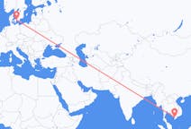 Flüge von Rach Gia, Vietnam nach Kopenhagen, Dänemark