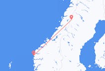 Flights from Hemavan, Sweden to Florø, Norway