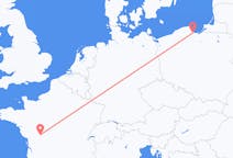 Flights from Poitiers, France to Gdańsk, Poland
