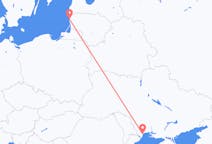 Vluchten van Palanga, Litouwen naar Odessa, Oekraïne