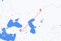 Flights from Orsk, Russia to Diyarbakır, Turkey