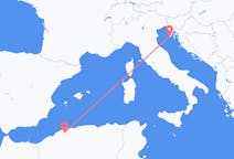 Flights from Chlef to Pula