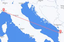 Flyreiser fra Genova, til Tirana