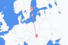 Voli da Debrecen, Ungheria to Stoccolma, Svezia