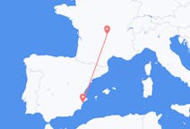 Flights from Clermont-Ferrand, France to Alicante, Spain