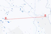 Flüge von der Stadt Gällivare in die Stadt Pajala