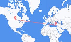 Flights from Brandon, Canada to Gazipaşa, Turkey