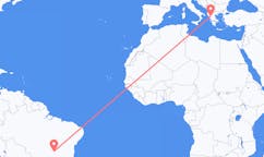 Flyreiser fra Brasília, Brasil til Ioánnina, Hellas
