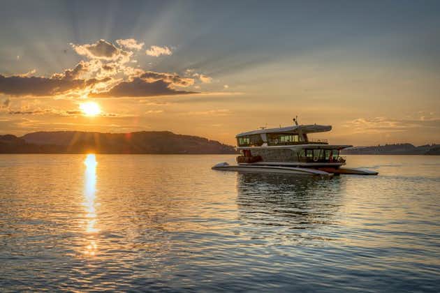 Croisière en catamaran d'une heure sur le lac des Quatre-Cantons