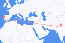 Flyrejser fra New Delhi til Lissabon