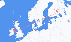 出发地 爱尔兰都柏林目的地 芬兰萨翁林纳的航班