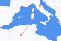 Flyg från Ghardaïa till Perugia