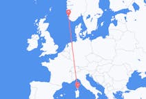 Flights from Stavanger, Norway to Figari, France