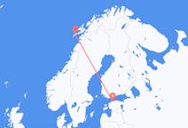 Flights from Tallinn, Estonia to Leknes, Norway