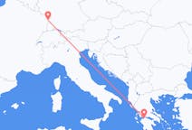 Flights from Patras, Greece to Strasbourg, France