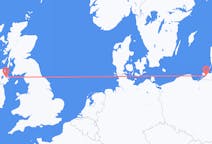 Flights from Kaliningrad, Russia to Belfast, the United Kingdom