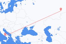 Flights from Chelyabinsk, Russia to Naples, Italy
