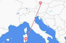 Voli da Linz, Austria to Cagliari, Italia