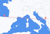 Flyreiser fra Podgorica, til Santander