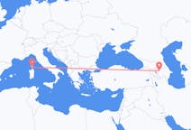 Flyrejser fra Gandja, Aserbajdsjan til Figari, Frankrig