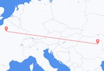 Flyg från Bacău, Rumänien till Paris, Frankrike