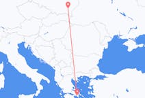 Flyreiser fra Athen, til Rzeszow