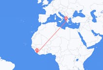 Flights from Monrovia to Zakynthos Island