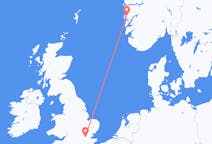 Flyg från Bergen till London