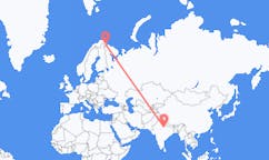 Flights from Kanpur, India to Kirkenes, Norway