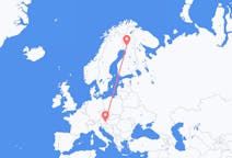 Vluchten van Rovaniemi, Finland naar Graz, Oostenrijk