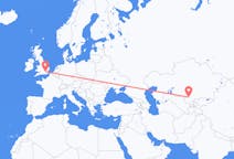 Flyreiser fra Turkistan, Kasakhstan til London, England