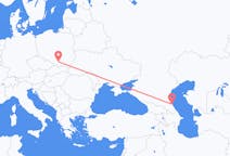 Flyg från Machatjkala, Ryssland till Krakow, Polen