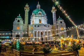 Kerstmarkt kruipen in Wenen