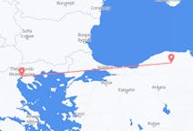 Flights from Kastamonu, Turkey to Thessaloniki, Greece