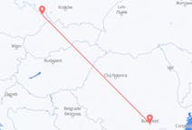 Flights from Ostrava in Czechia to Bucharest in Romania