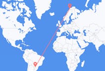 Flights from Foz do Iguaçu, Brazil to Tromsø, Norway