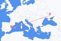 Flyg från Zaporizhia, Ukraina till Valencia, Spanien