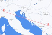 Flyreiser fra Milano, til Priština