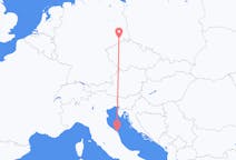 Flyg från Dresden, Tyskland till Ancona, Italien