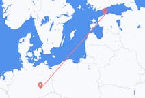 Vluchten van Tallinn, Estland naar Leipzig, Duitsland