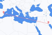 Flyreiser fra Basra, Irak til Valencia, Spania