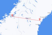 Flights from Kramfors Municipality, Sweden to Trondheim, Norway