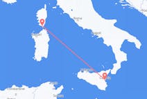 Flights from Catania, Italy to Figari, France