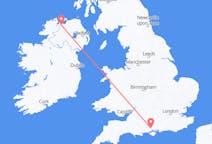 Flights from Derry, the United Kingdom to Southampton, the United Kingdom