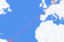 Flyreiser fra Paramaribo, til København