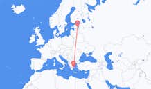 Flyrejser fra Tartu til Athen